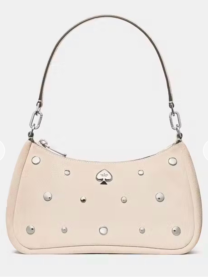 Kate Spade Kayla Suede Studs Small Convertible Shoulder Bag